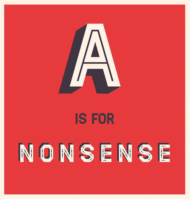 A is for Nonsense, by Andrew Baker