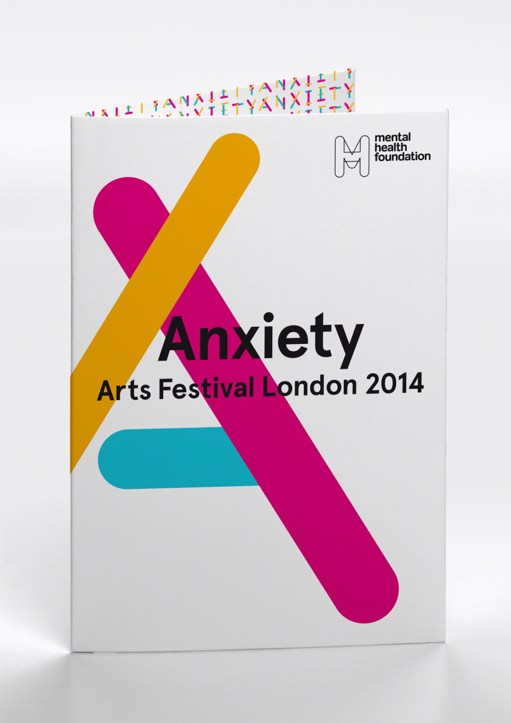 Anxiety Festival programme cover