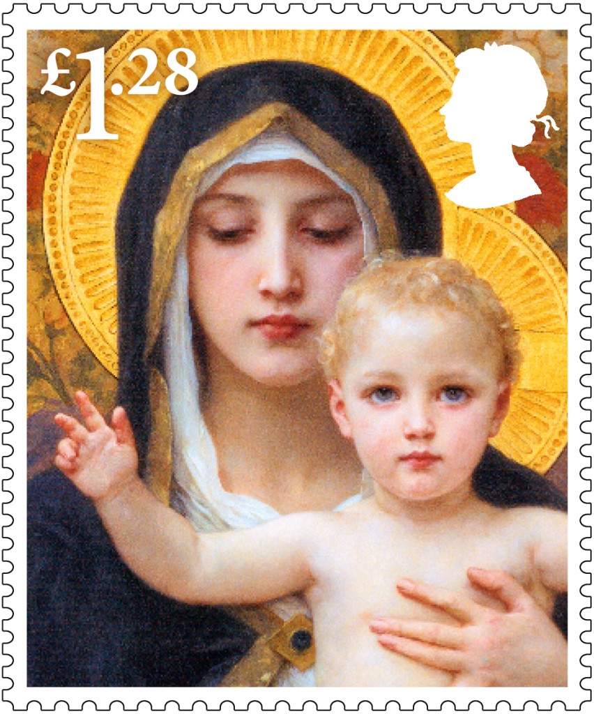 Christmas 2013 £1.28 stamp