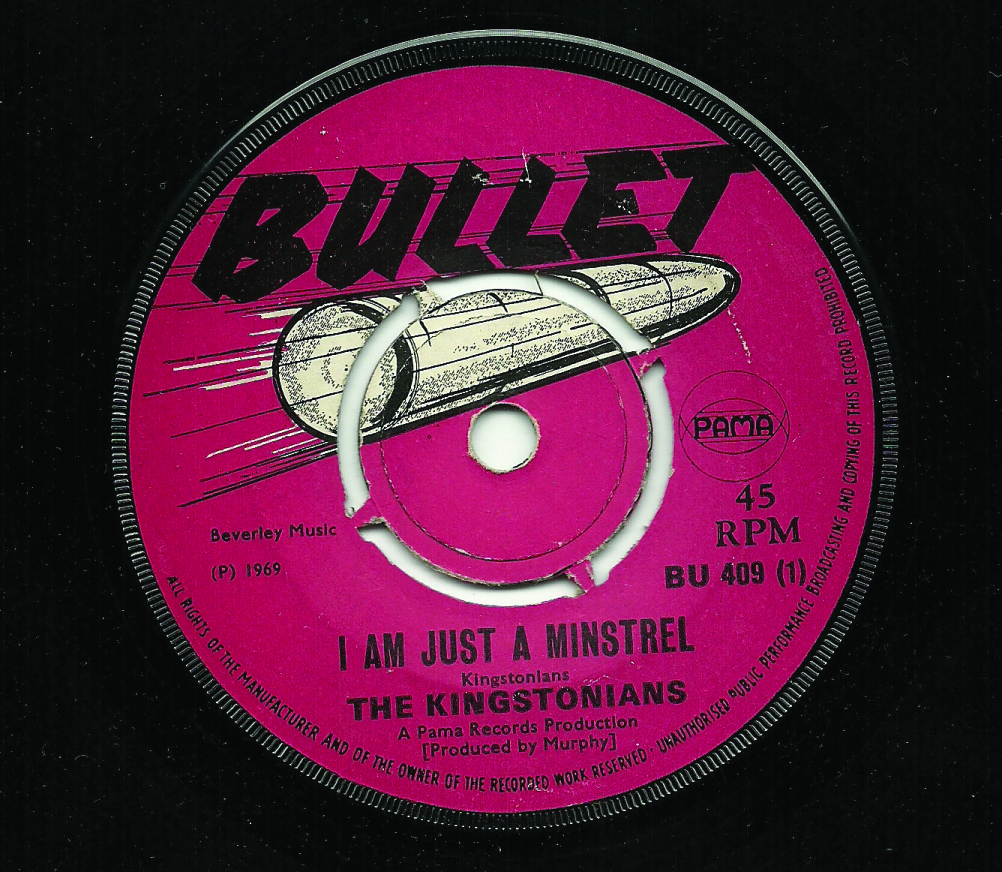 I am Just a Minstrel, The Kingstonians record