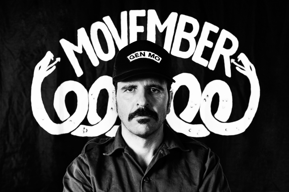 A Movember man