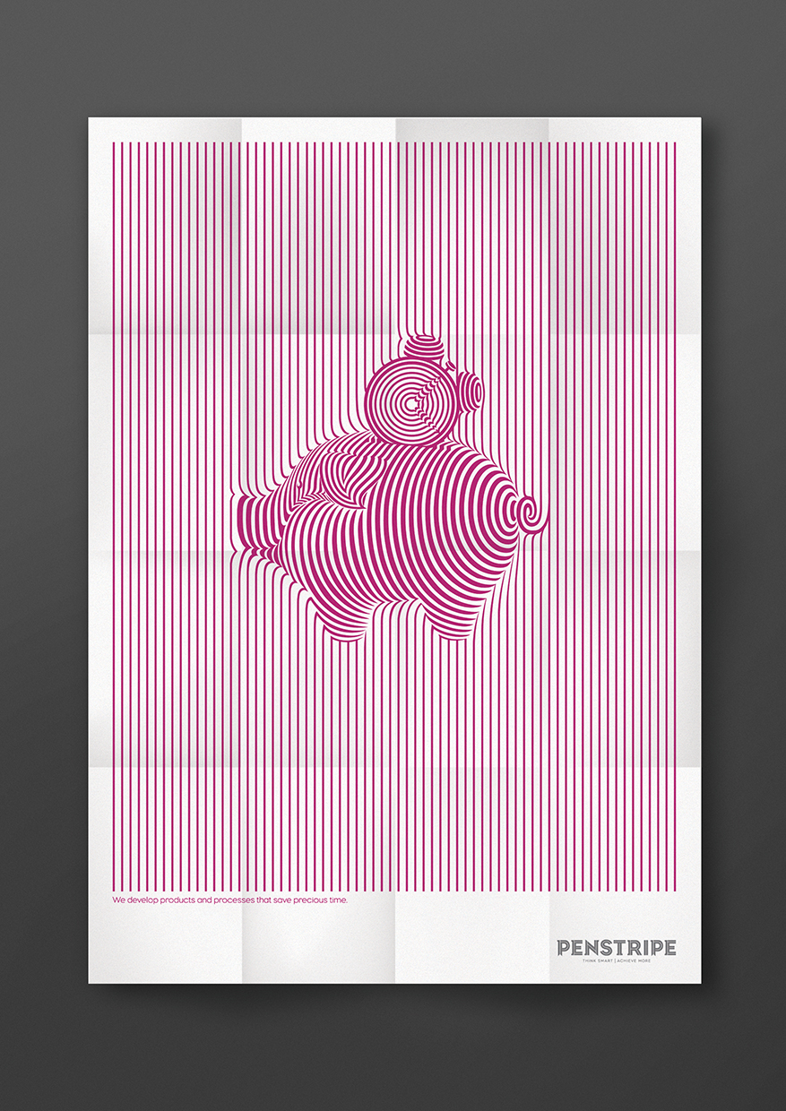 Piggy bank poster