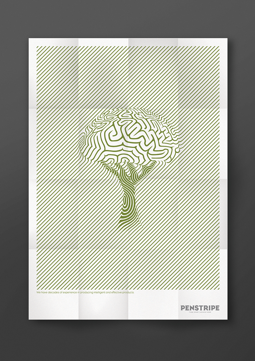 Tree and brain poster