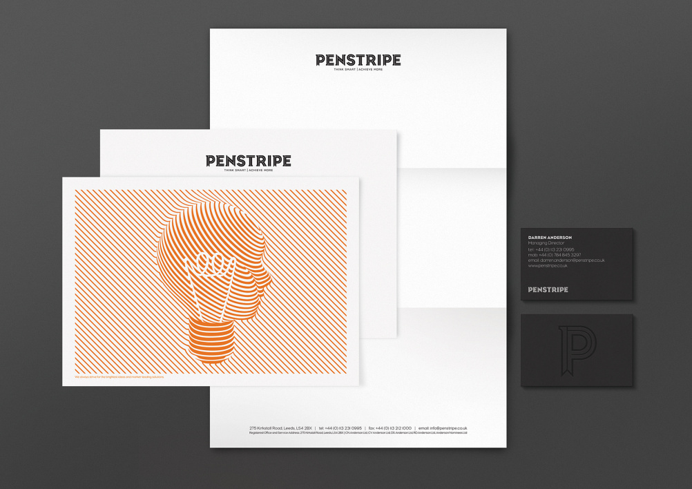 Penstripe stationery