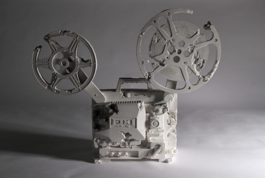 Daniel Arsham  Crystal Eroded 16mm Film Projector, 2013