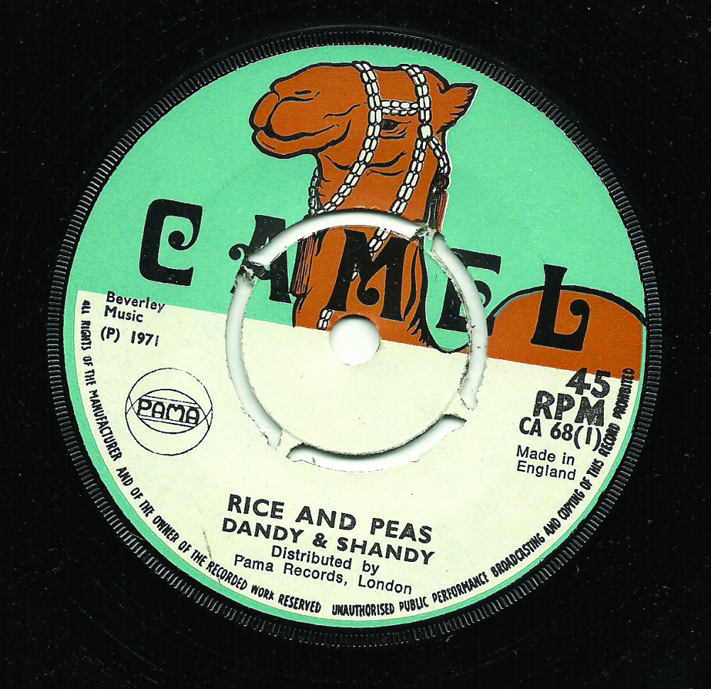 Rice and Peas, Dandy & Shandy record