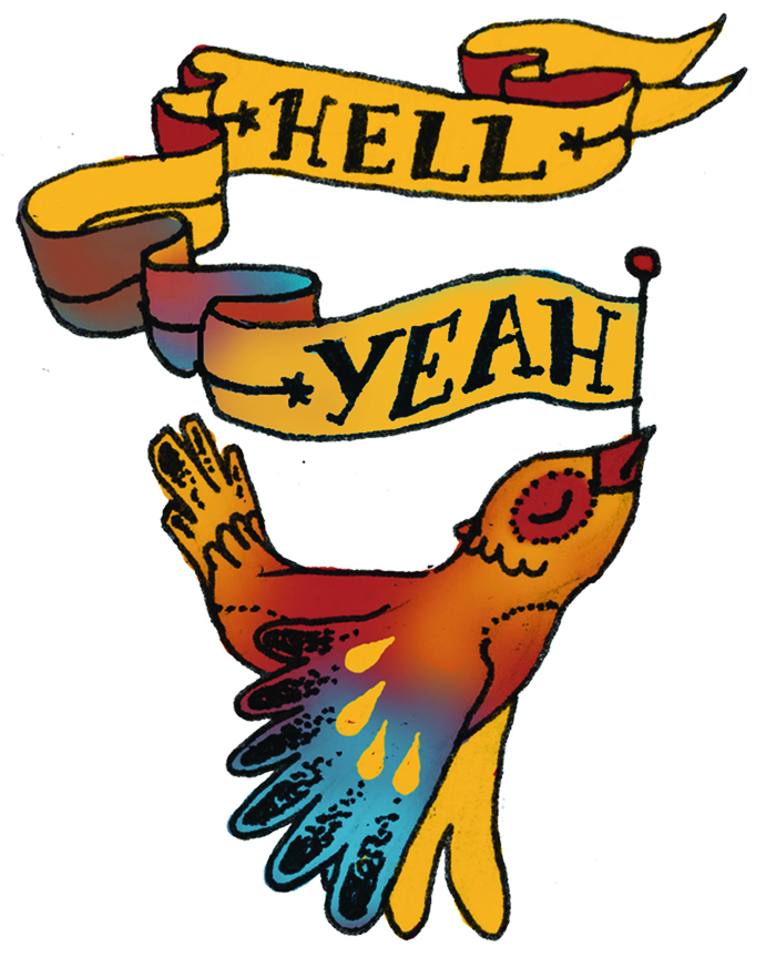 Hell Yeah by Lucie Arnoux 