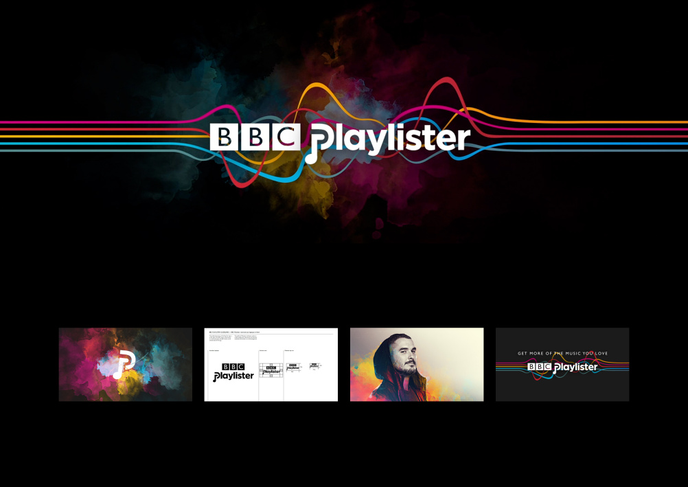 BBC Playlister identity by Stereo