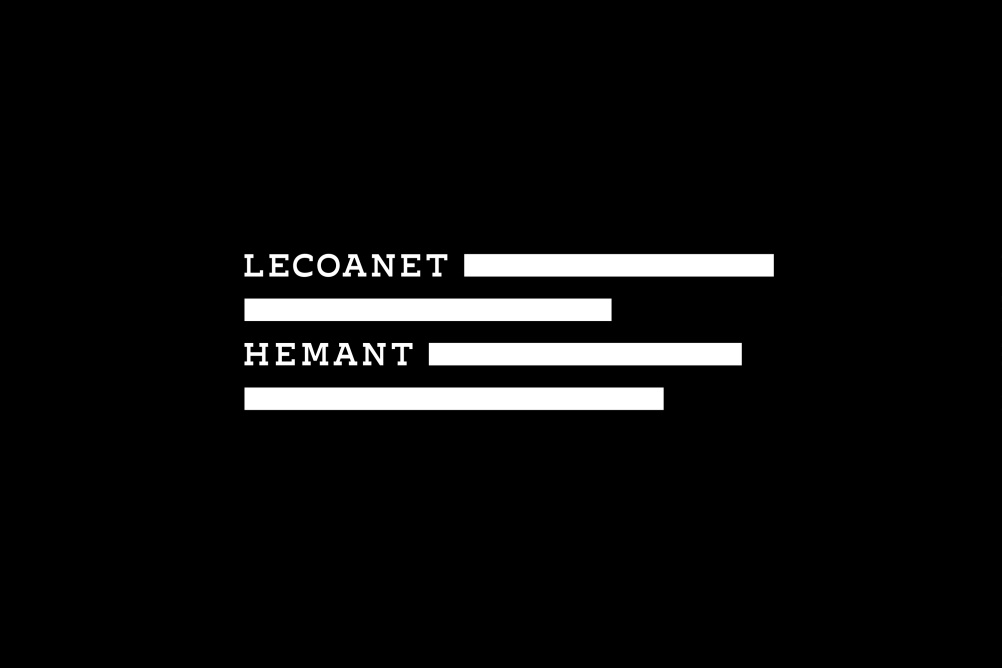 Lecoanet Hemant clothing tag