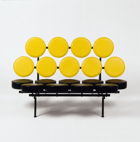 George Nelson Associates, Inc. (Irving Harper) Marshmallow, sofa, 1956