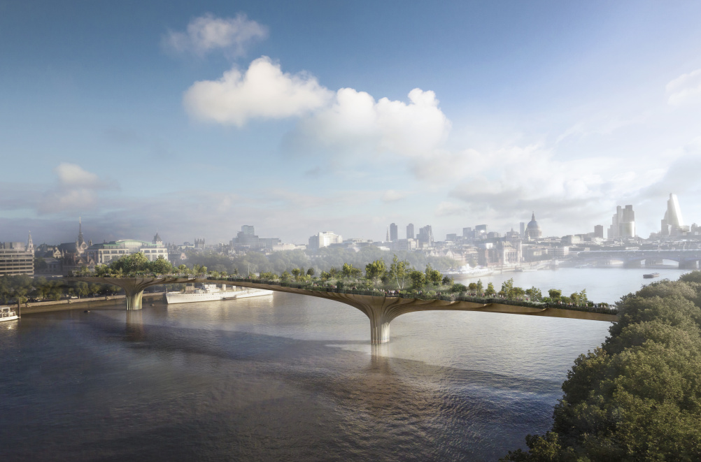 Garden Bridge view 