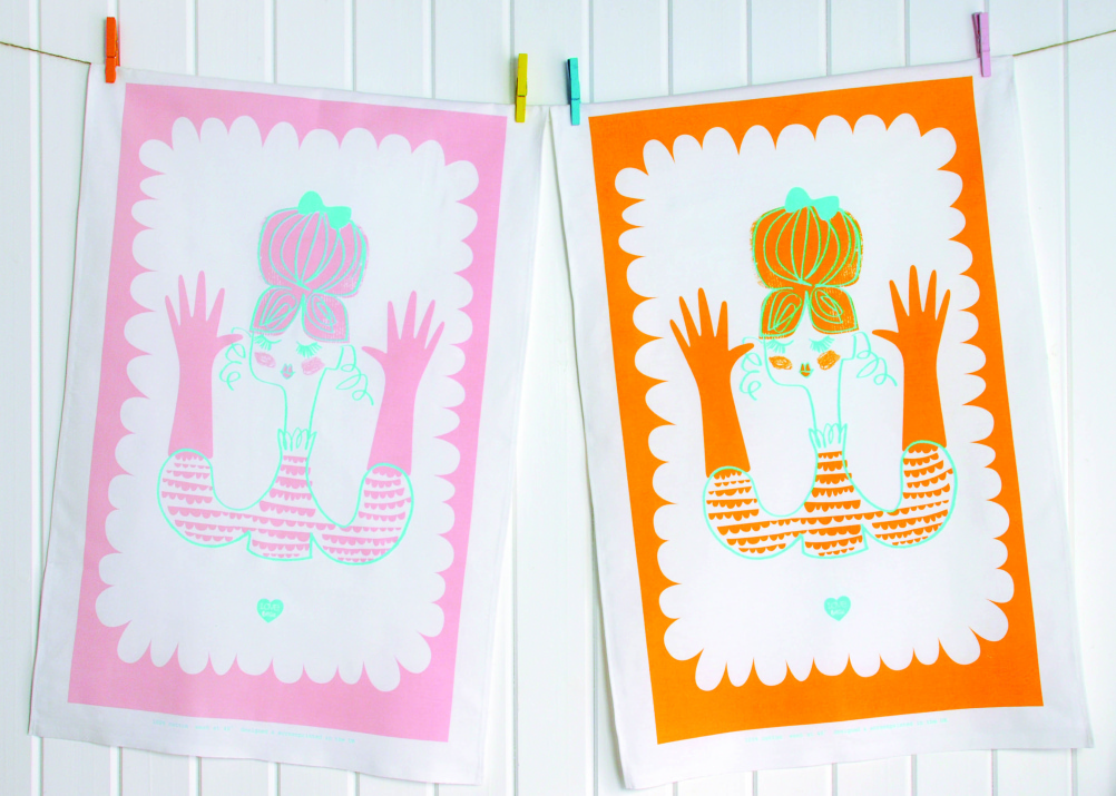 Love Bessie, tea towels