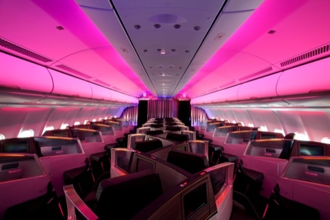 Virgin Atlantic's Upper Class cabins