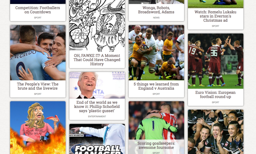 The Sunday People online