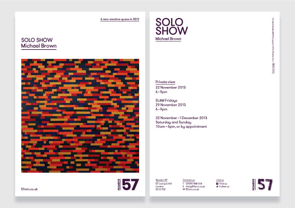 Exhibition flyer