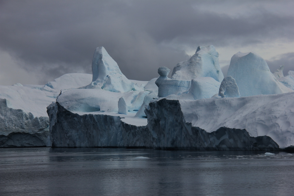 From Sermeq Kujalleq glacier