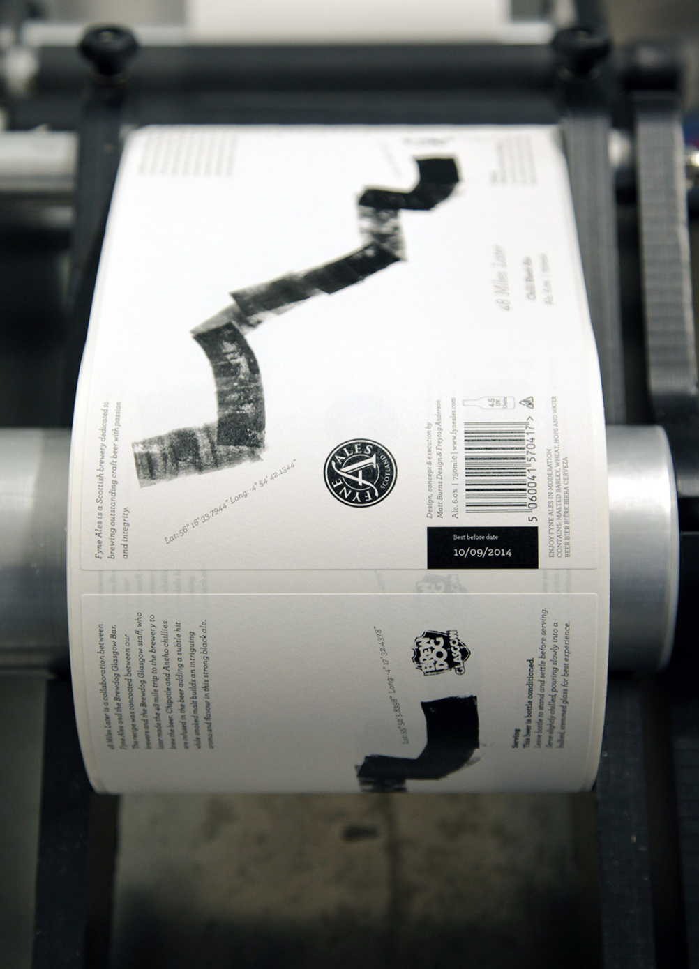 Printing the labels