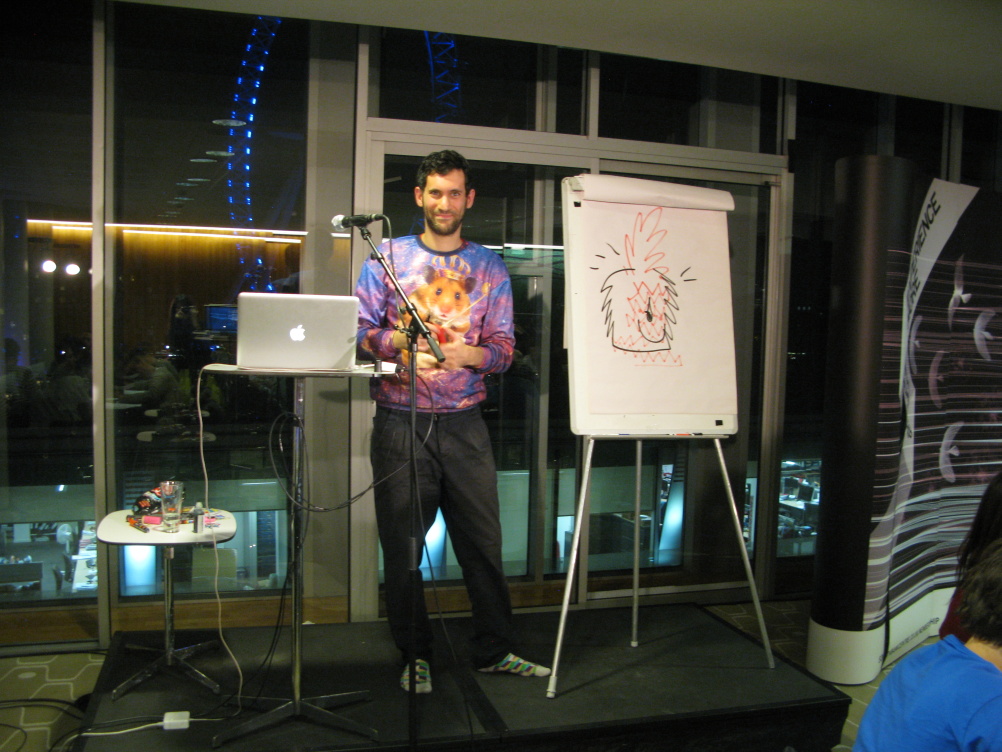 An Evening with Jon Burgerman at the  Southbank Centre