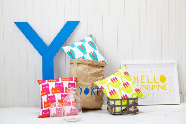 Cushions by Yoke.