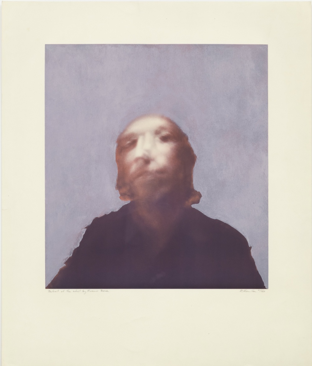 A portrait of the artist by Francis Bacon 1970-71