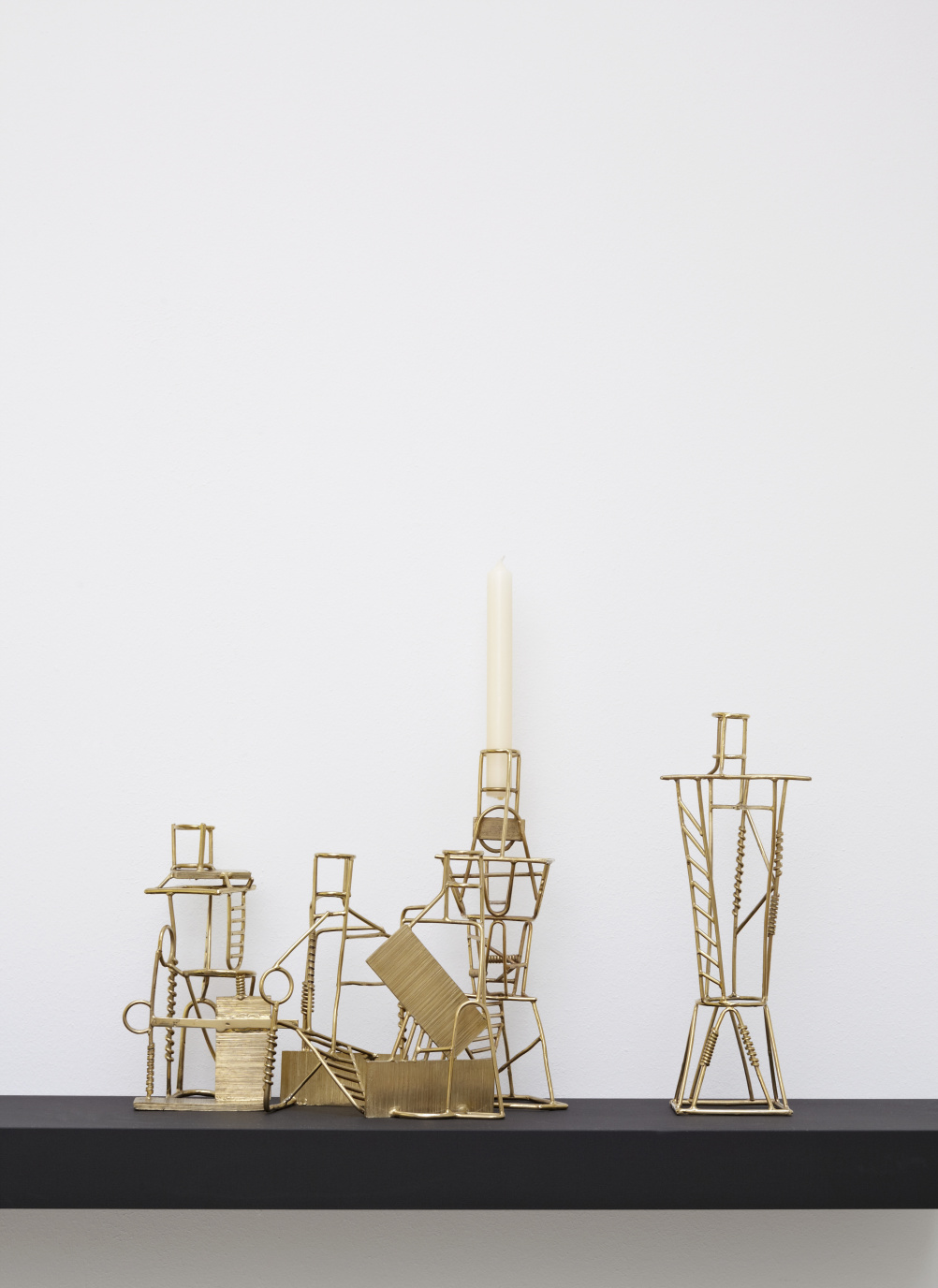 Drawn Candlesticks by Fabien Cappello, 2012