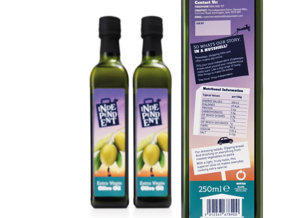 Independent Specialist olive oil