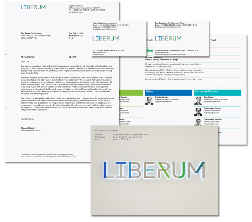 Liberum stationery