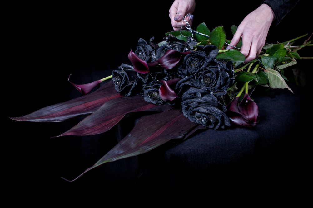 Black roses