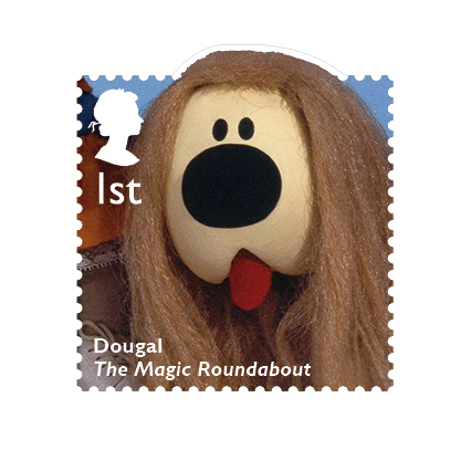 Dougal - The Magic Roundabout Created by Serge Danot made its UK debut in 1965.