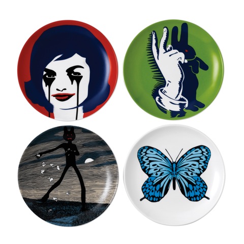 Street Art Plates by Pure Evil for Royal Doulton