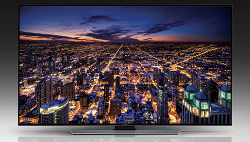 Samsung's ultra-HD TV