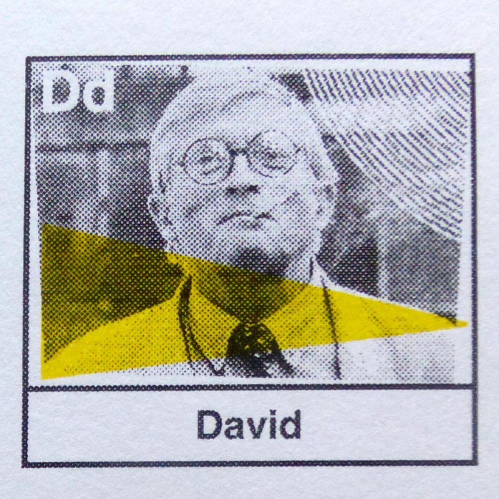 d is for David Hockney