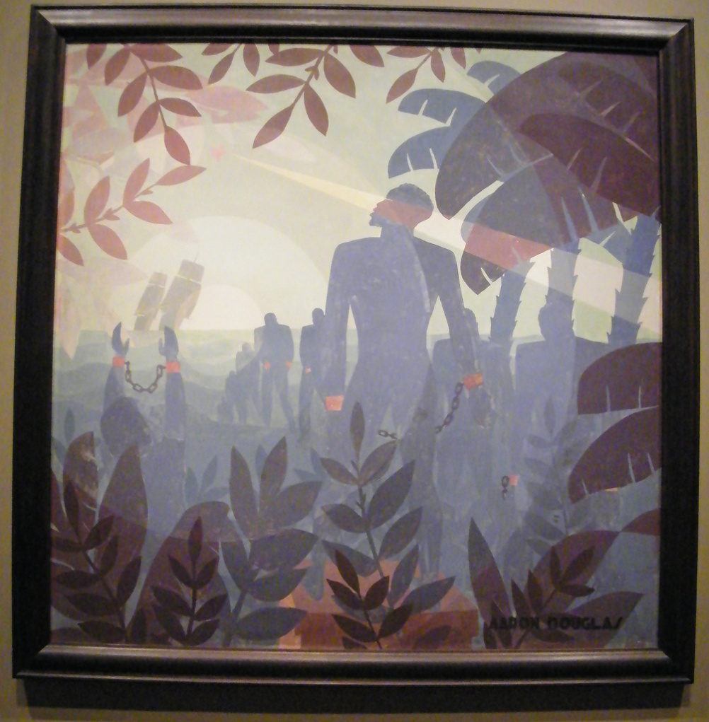 Into Bondage (1944) by Aaron Douglas, at the Corcoran Gallery of Art, Washington