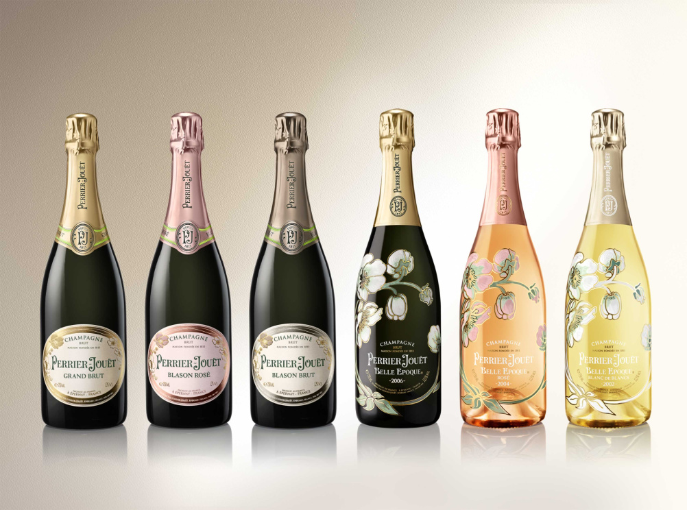 The Perrier-Jouët House of Champagne range