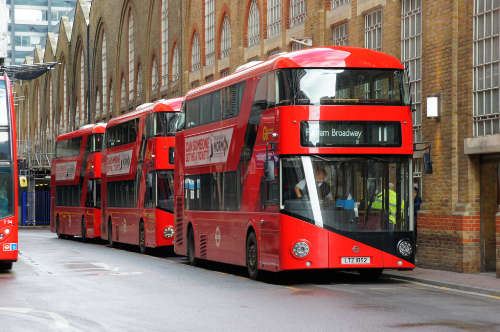 The Thomas Heatherwick-designed New Bus for London