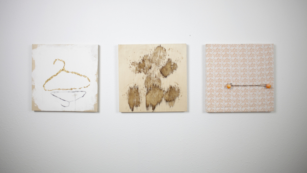 Tameka Norris, Lexicon excerpt, triptych, 2013