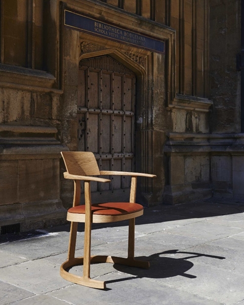 The Bodleian Library Chair, designed by Barber Osgerby