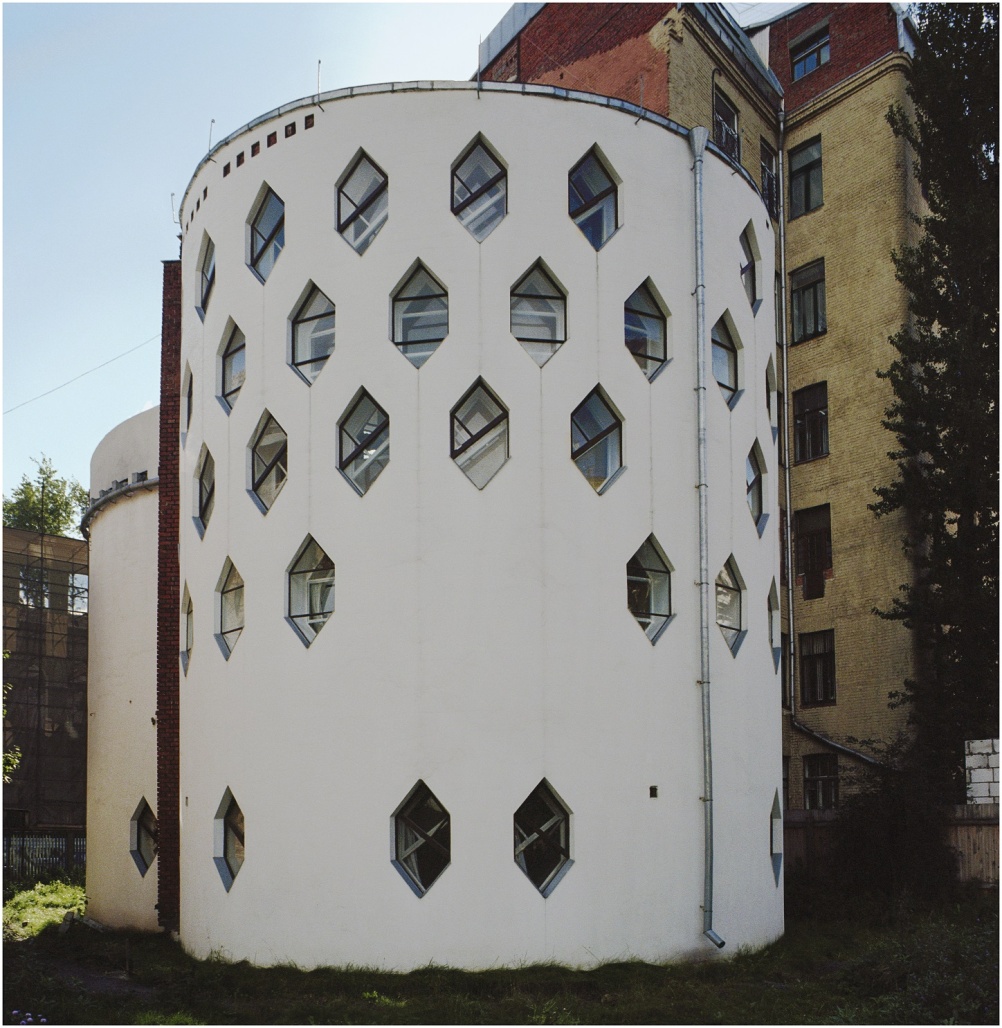 Melnikov house 1927-31, Moscow, Russia