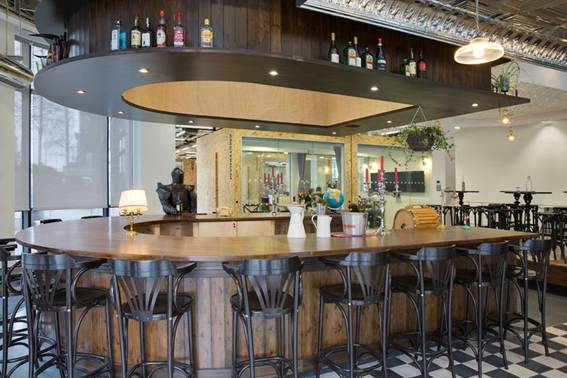 Airbnb Dublin office, designed by Heneghan Peng