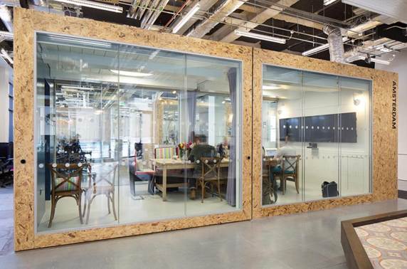 Airbnb Dublin office, designed by Heneghan Peng