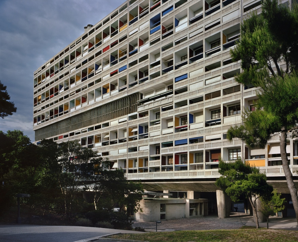 Unite´ d’habitation, Marseilles, 1946-52. General view from the west