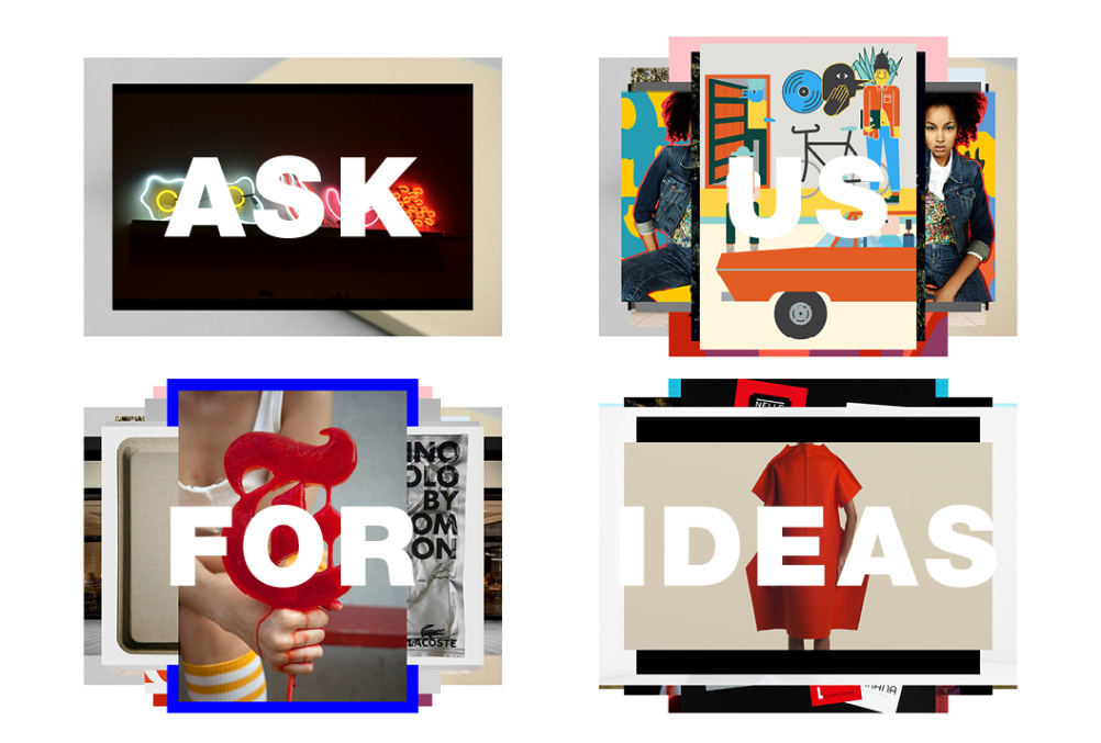 Ask Us For Ideas site