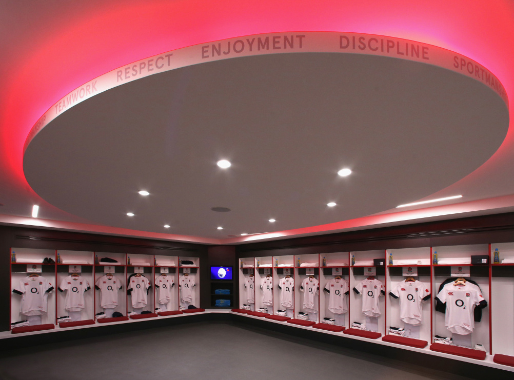 The changing room