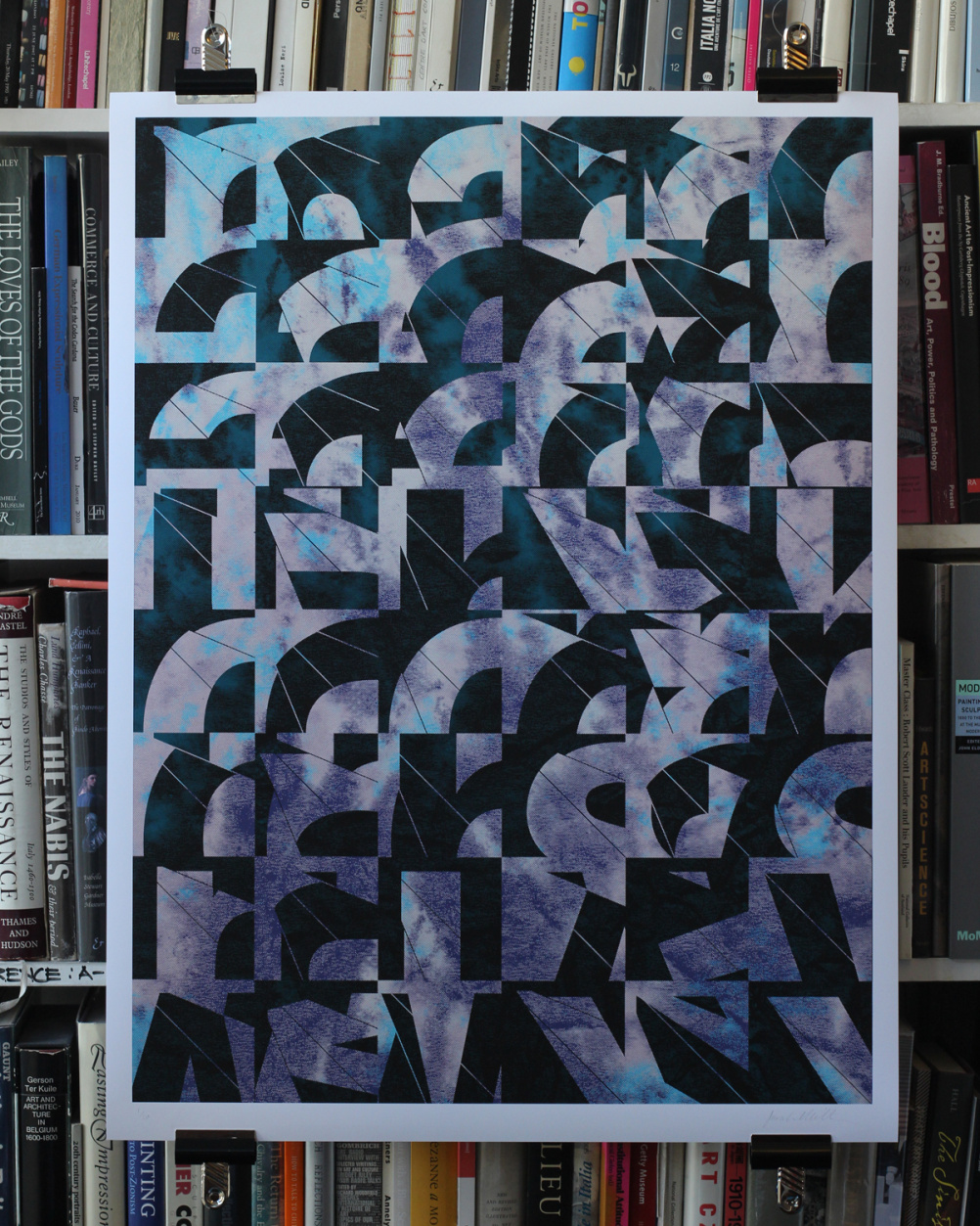 Helvetica Alpha Too by Sarah Milton