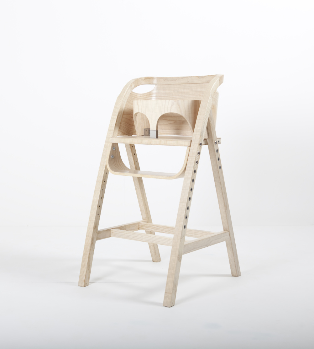 High Chair created for HRH Prince George of Cambridge. By Katie Walker