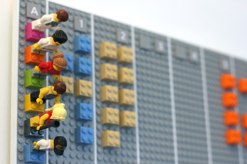 Lego Calendar designed By Adrian Westaway, Clara Gaggero, Duncan Fitzsimons, Simon Emberton