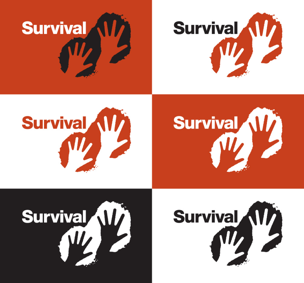 Survival logo colourways