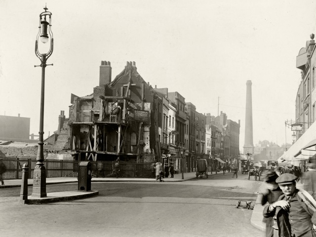 Norton Folgate, towards Shoreditch.