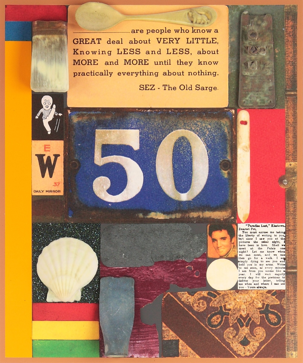 Peter Blake, 3D Wooden Puzzle Series: 50 (2014)