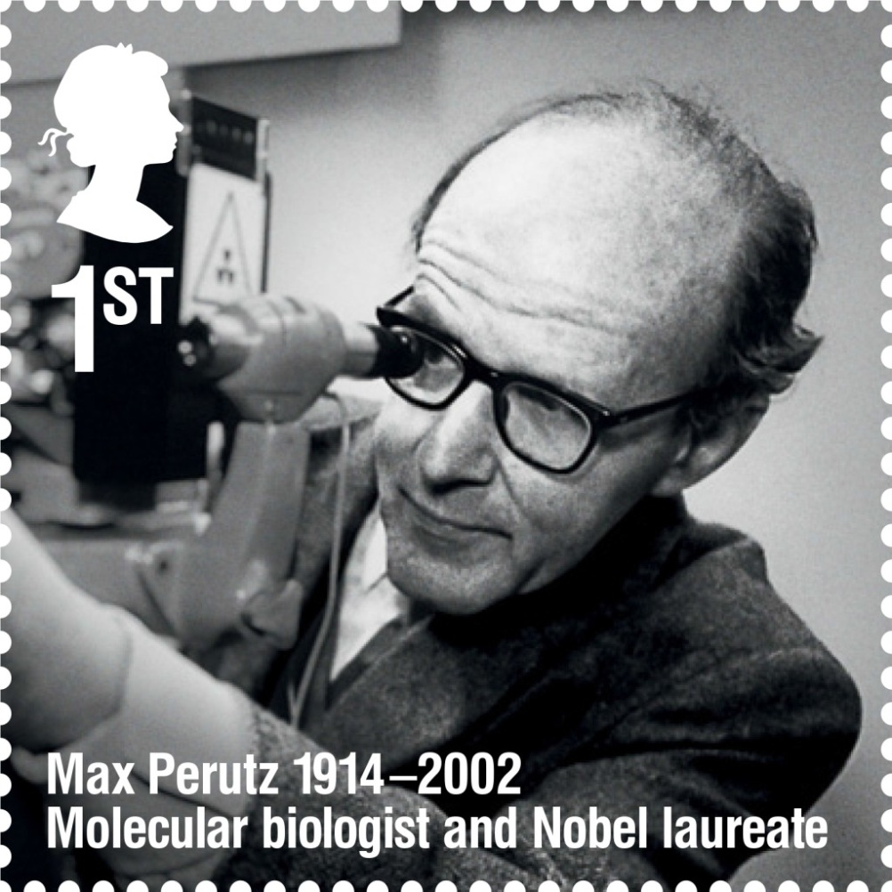 Max Perutz stamp